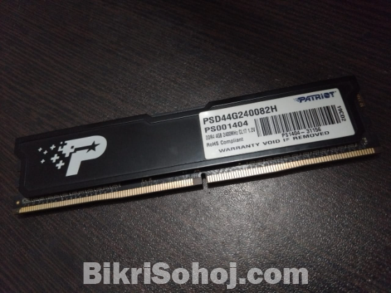 Patriot viper 4GB RAM 2400MHz
